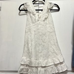 White Petal + Pup Dress